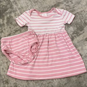 Hanna Andersson Dress and Bloomers